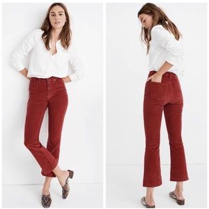 Cali Demi-Boot Jeans in Corduroy: Button-Front Edition